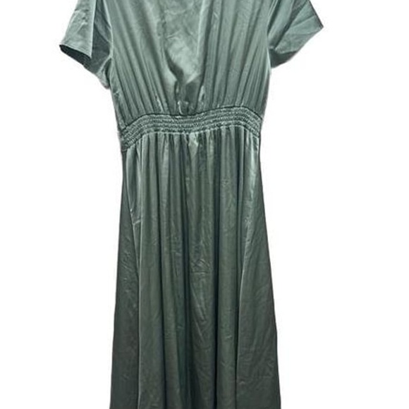 Baltic Born Poppy Satin Midi Dress - Picture 2 of 10